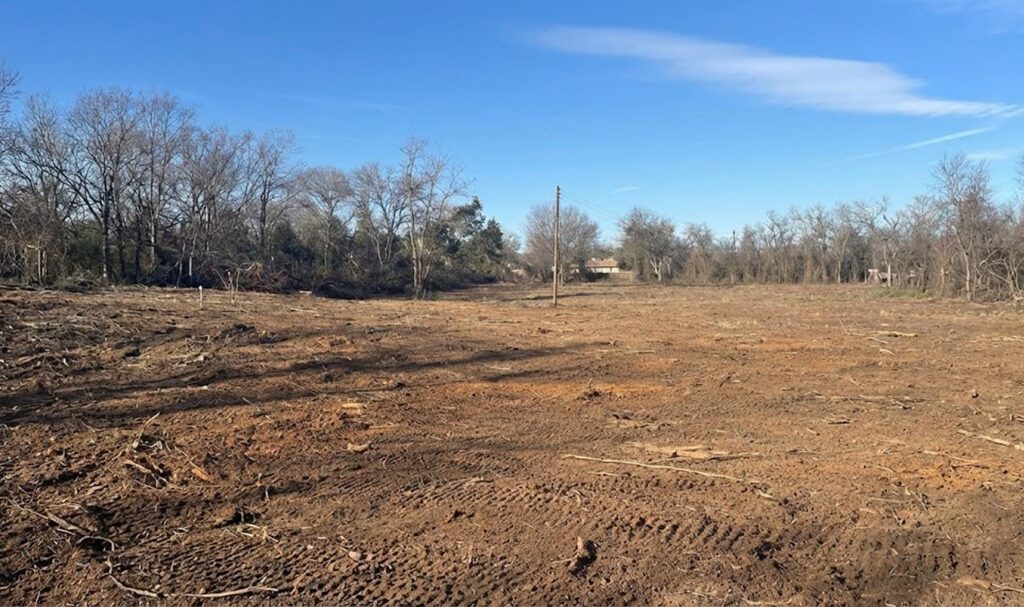 Cleared Land Ready for Construction or Property Development